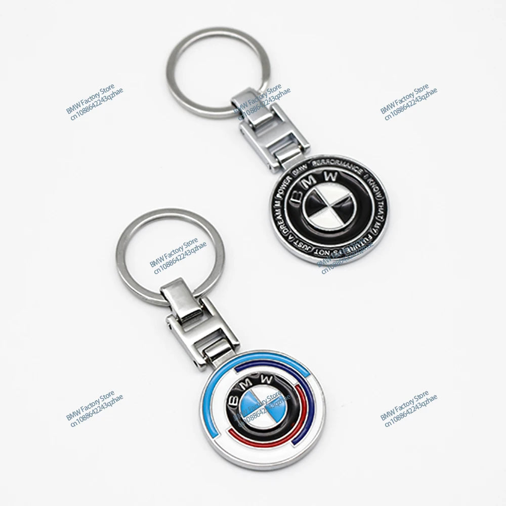 Metal Key Chain Car Key Chains Pendant Key Rings Holder Accessories For BMW G21 G30 G11 E90 F20 F10 F30 G20 F15 E36 E39 E46 E60