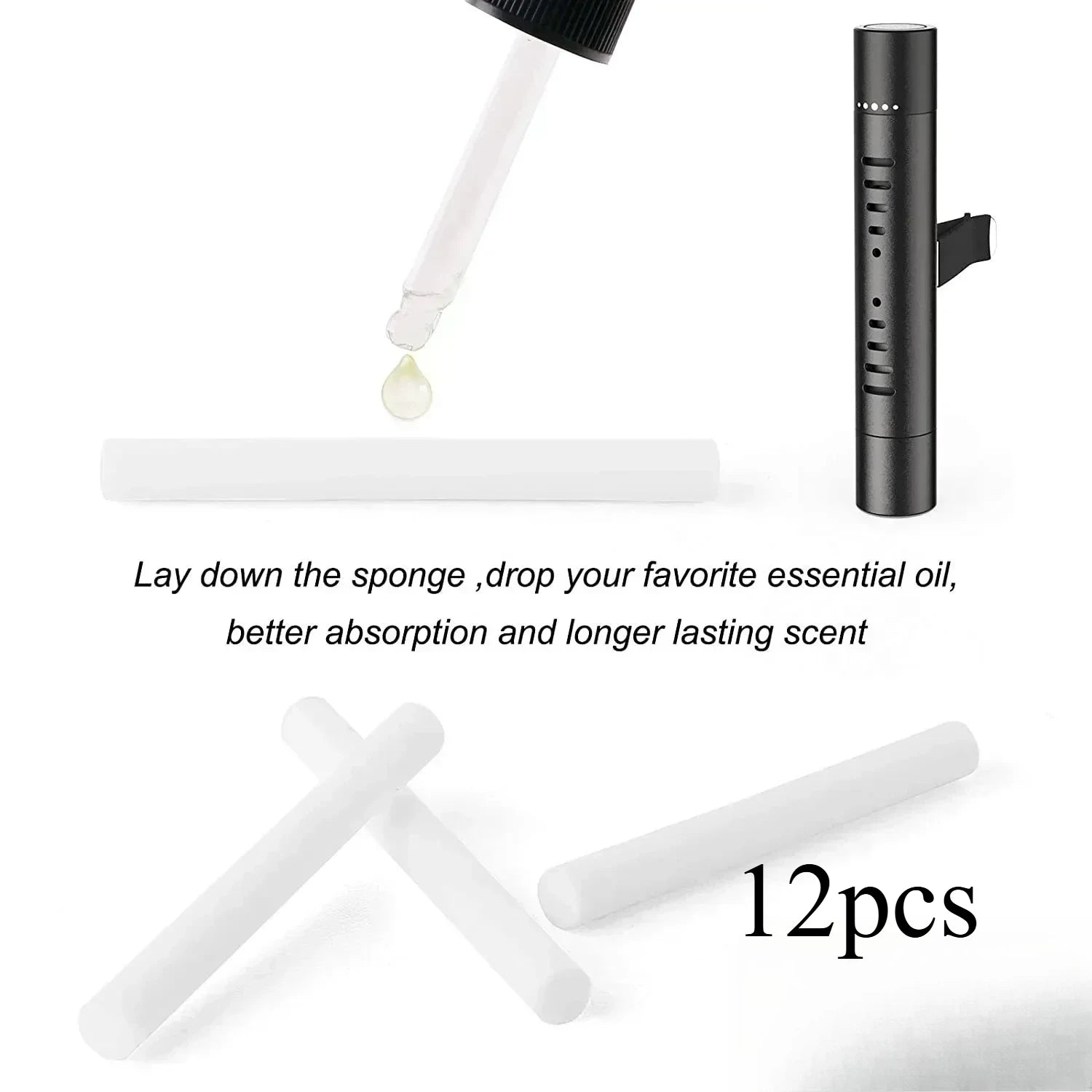 1Set Car Air Freshener Vent Clip Car Perfume Essential Oil Diffuser Auto Aroma Air Vent Fragrance Parfum Car Interior Accessory