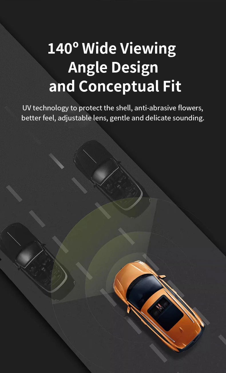 HP car camera dash cam camera 2k HD night vision WiFi DVR video loop video parking monitoring car dashcam auto