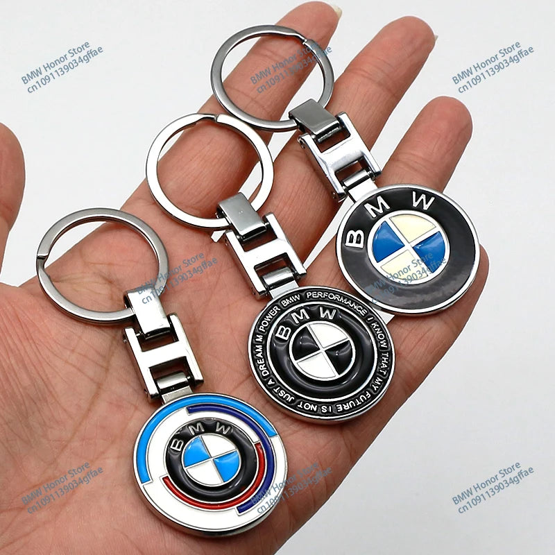 Metal Key Chain Car Key Chains Pendant Key Rings Holder Accessories For BMW G21 G30 G11 E90 F20 F10 F30 G20 F15 E36 E39 E46 E60