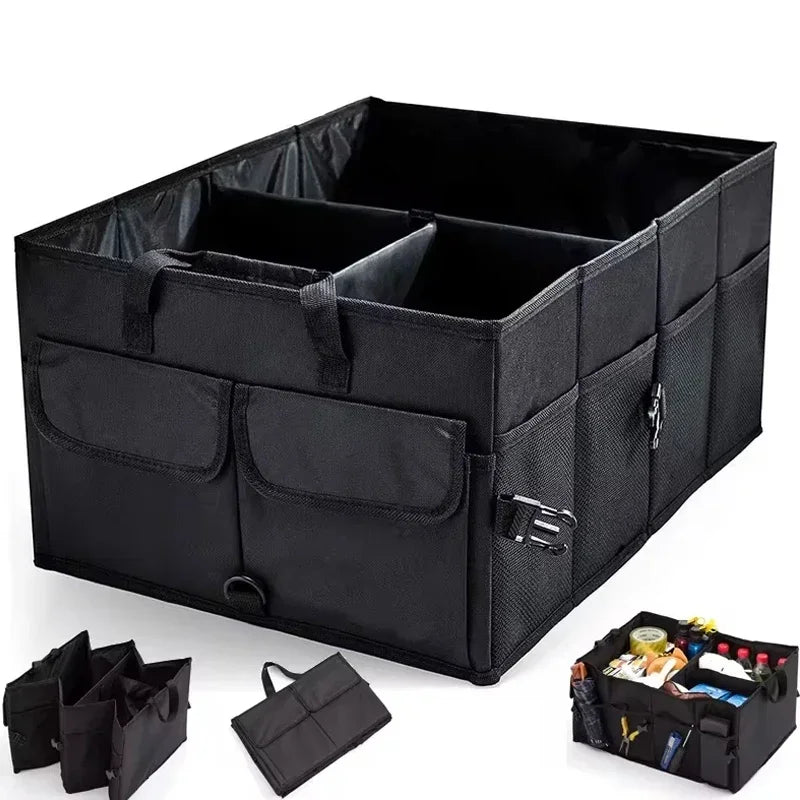 Car Boot Organizer – Foldable Large Storage for Family Cars & SUVs