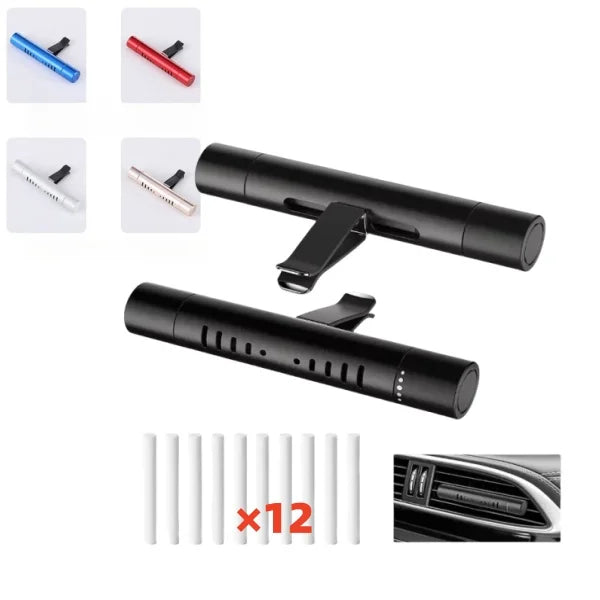 1Set Car Air Freshener Vent Clip Car Perfume Essential Oil Diffuser Auto Aroma Air Vent Fragrance Parfum Car Interior Accessory
