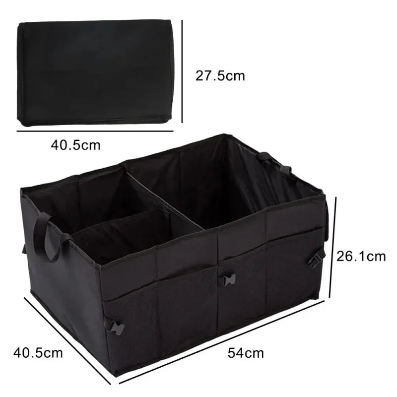 Car Boot Organizer – Foldable Large Storage for Family Cars & SUVs