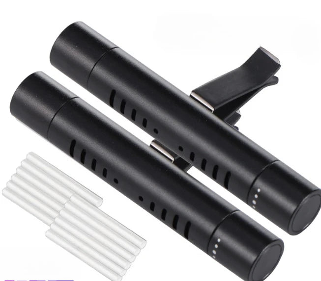 1Set Car Air Freshener Vent Clip Car Perfume Essential Oil Diffuser Auto Aroma Air Vent Fragrance Parfum Car Interior Accessory