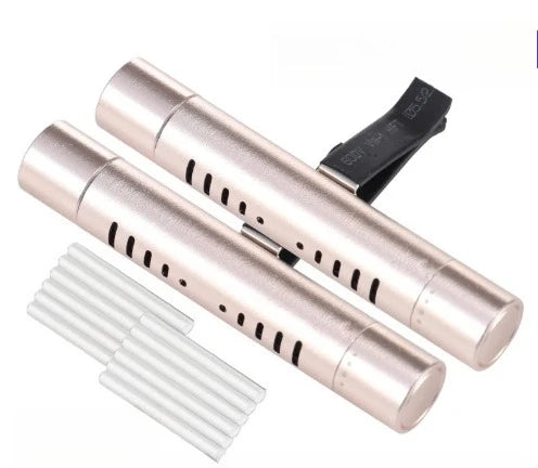 1Set Car Air Freshener Vent Clip Car Perfume Essential Oil Diffuser Auto Aroma Air Vent Fragrance Parfum Car Interior Accessory