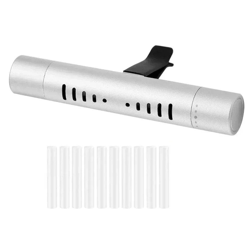 1Set Car Air Freshener Vent Clip Car Perfume Essential Oil Diffuser Auto Aroma Air Vent Fragrance Parfum Car Interior Accessory