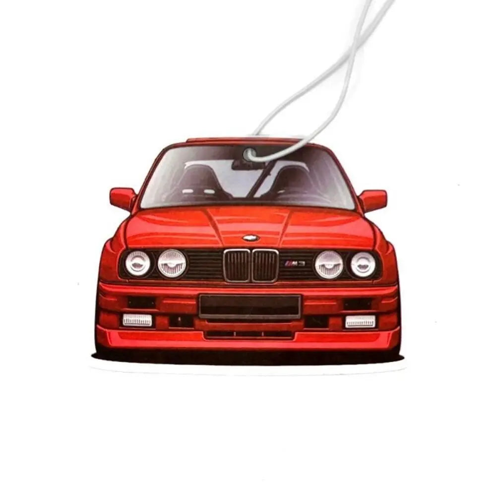 JDM Culture Car Air Freshener Fashion Solid Paper Car Shape Perfume JDM Decoration Car Mirror Hanging Accessories for Bmw E46 M3