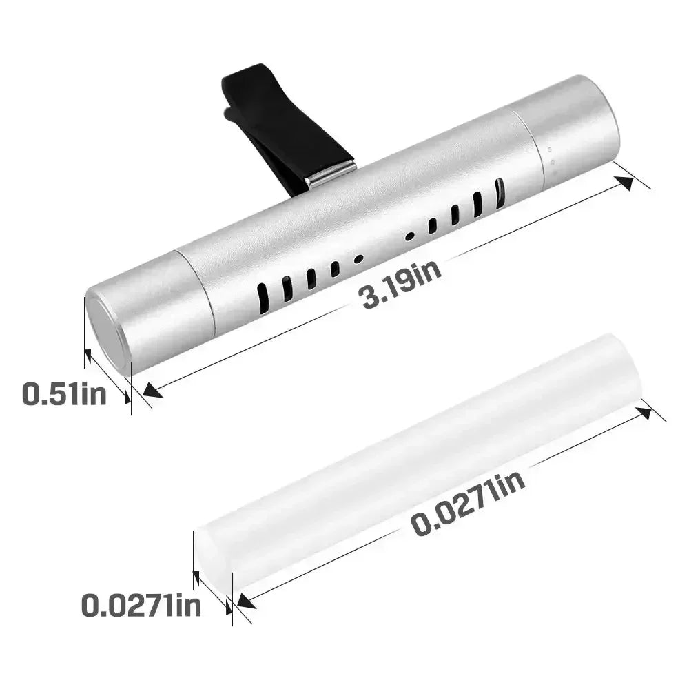 1Set Car Air Freshener Vent Clip Car Perfume Essential Oil Diffuser Auto Aroma Air Vent Fragrance Parfum Car Interior Accessory