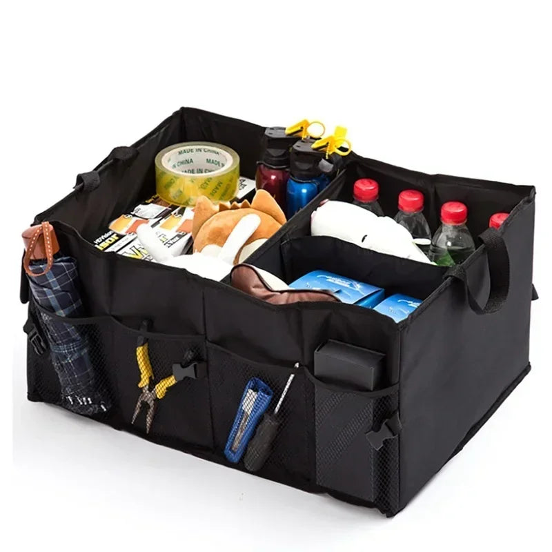 Car Boot Organizer – Foldable Large Storage for Family Cars & SUVs