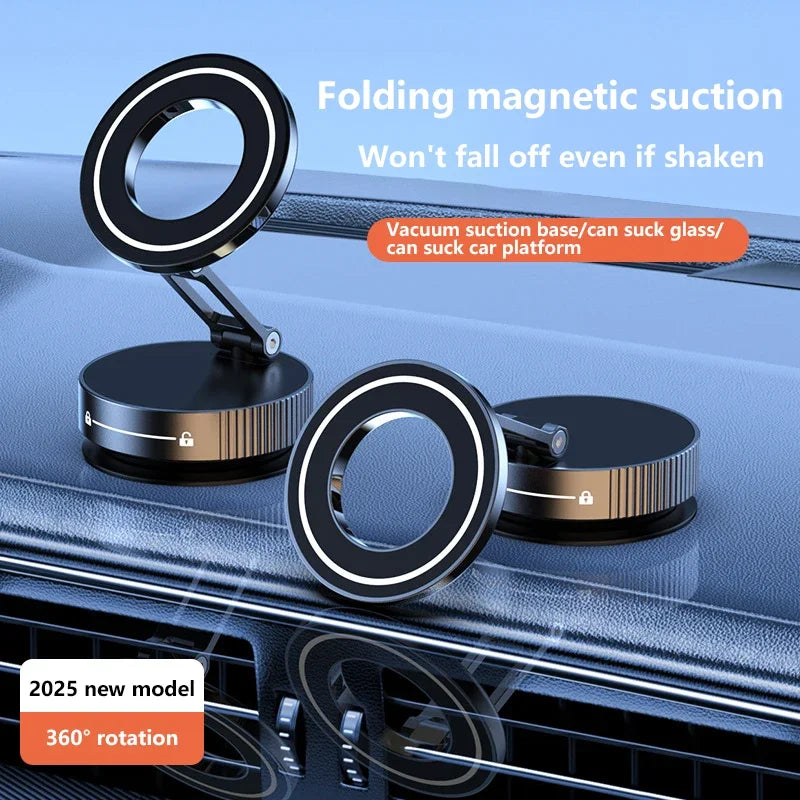 Strong Magnetic Car Phone Holder – 360° Adjustable | Secure & Hands-Free Driving