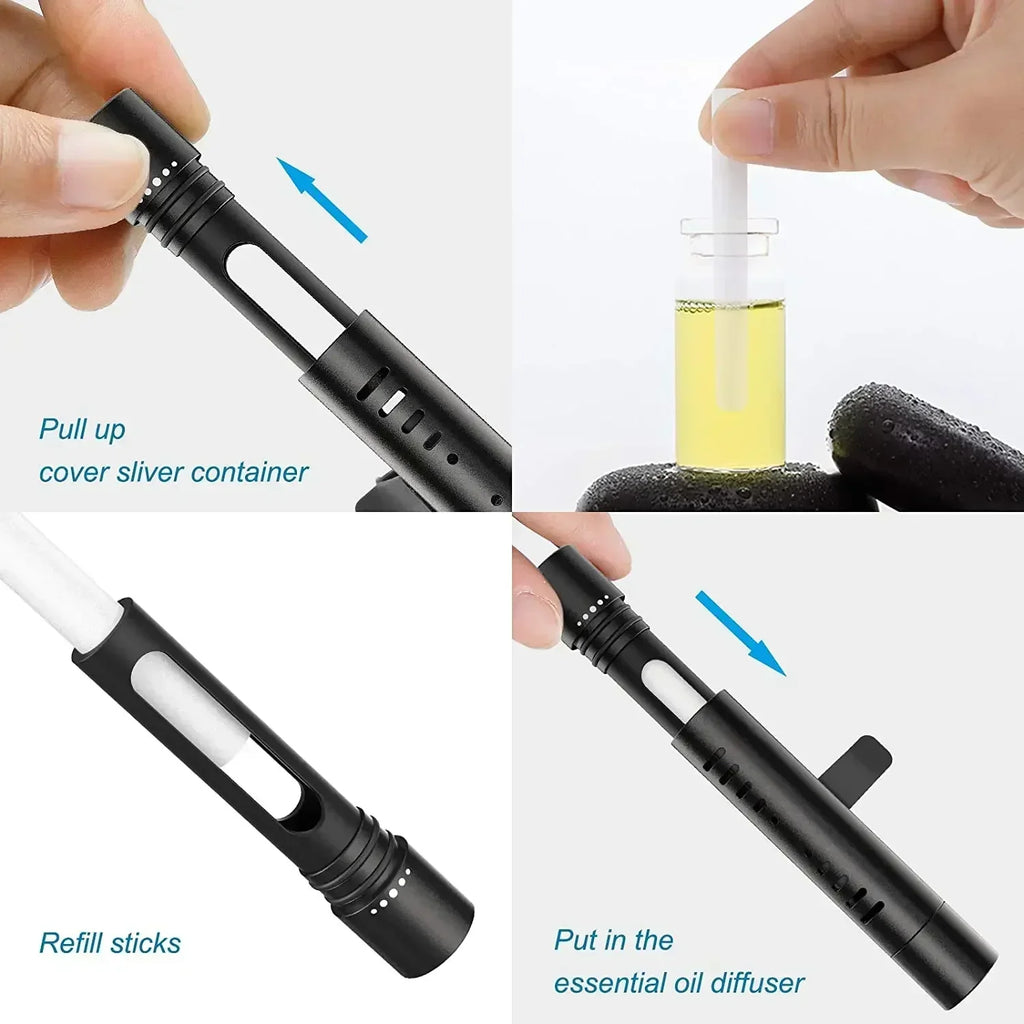 1Set Car Air Freshener Vent Clip Car Perfume Essential Oil Diffuser Auto Aroma Air Vent Fragrance Parfum Car Interior Accessory
