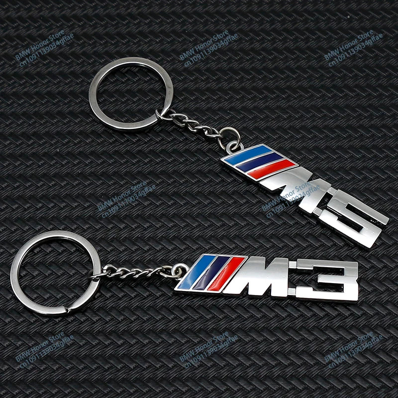 Metal Key Chain Car Key Chains Pendant Key Rings Holder Accessories For BMW G21 G30 G11 E90 F20 F10 F30 G20 F15 E36 E39 E46 E60