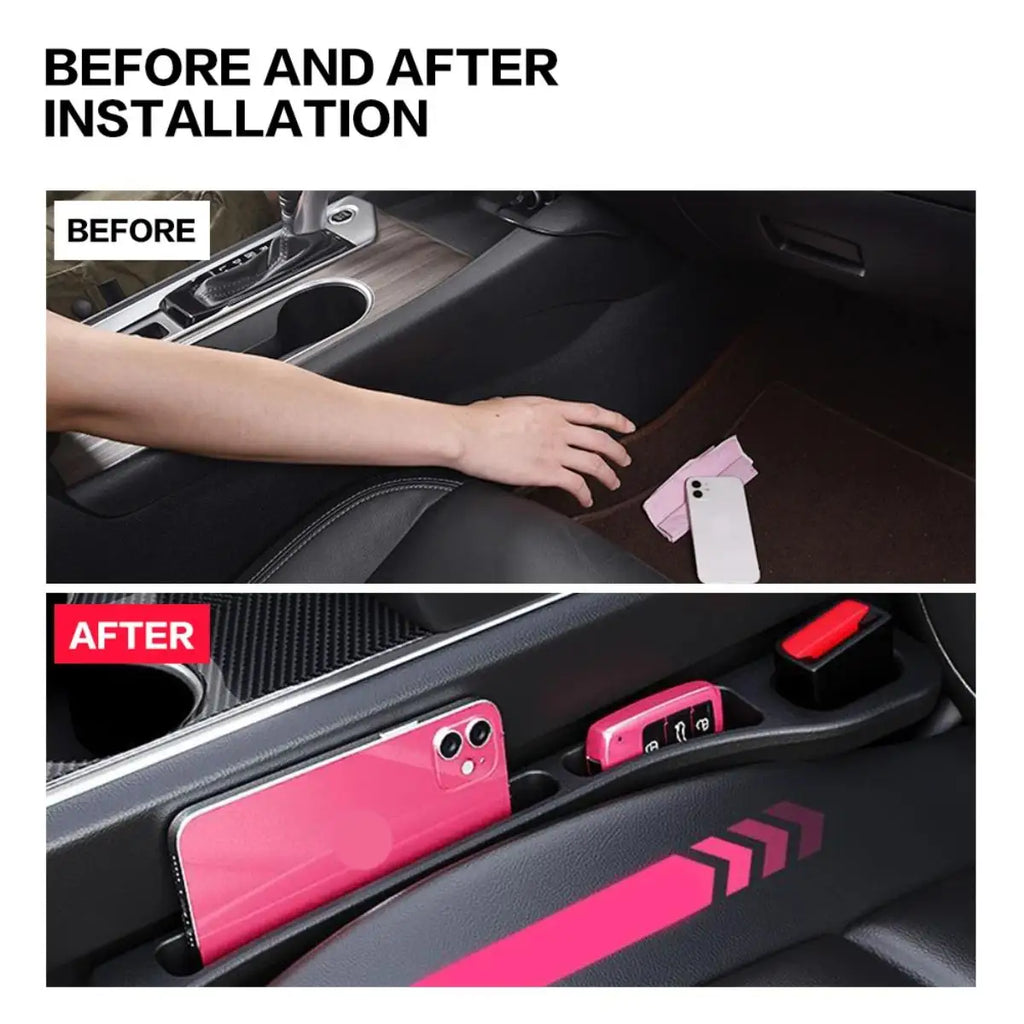 Car Seat Gap Filler (Pair) – Stops Phone & Keys Falling | Drive Style